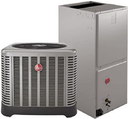 Rheem / Ruud 3 Ton 16 Seer Variable Speed Air Conditioning System with High Efficiency ECM Motor (208/230/1/60)